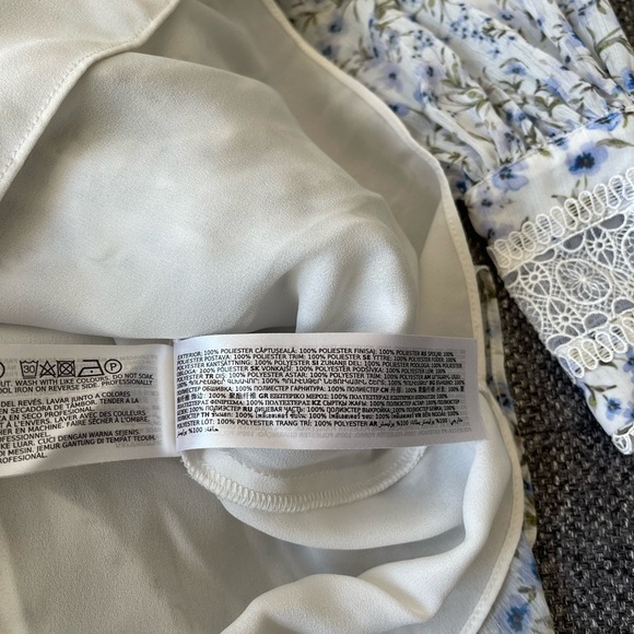 Ever New floral long sleeve mini dress - Picture 7 of 8